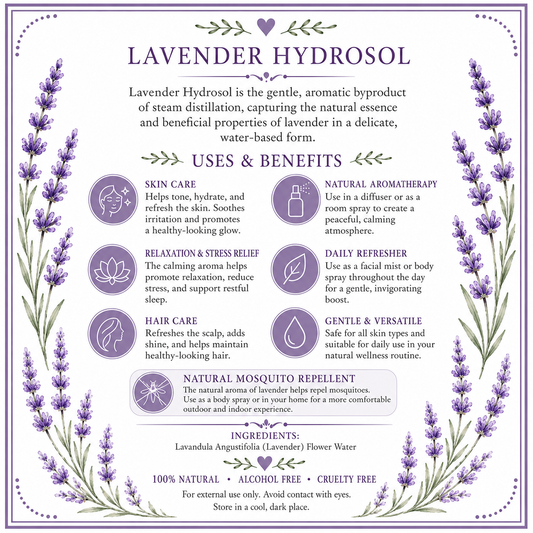 4oz Lavender Hydrosol