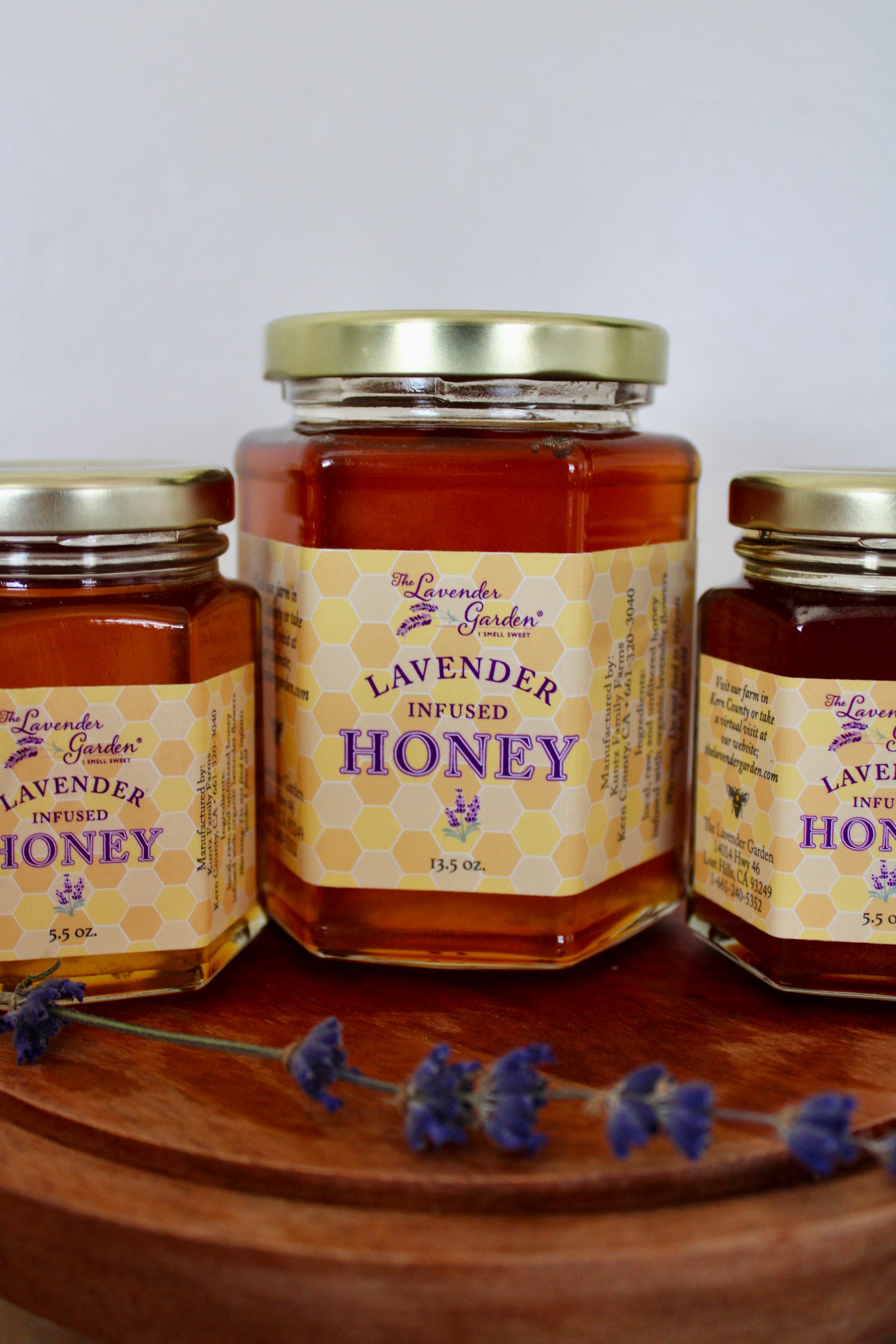 Lavender Infused Honey 13.5 OZ