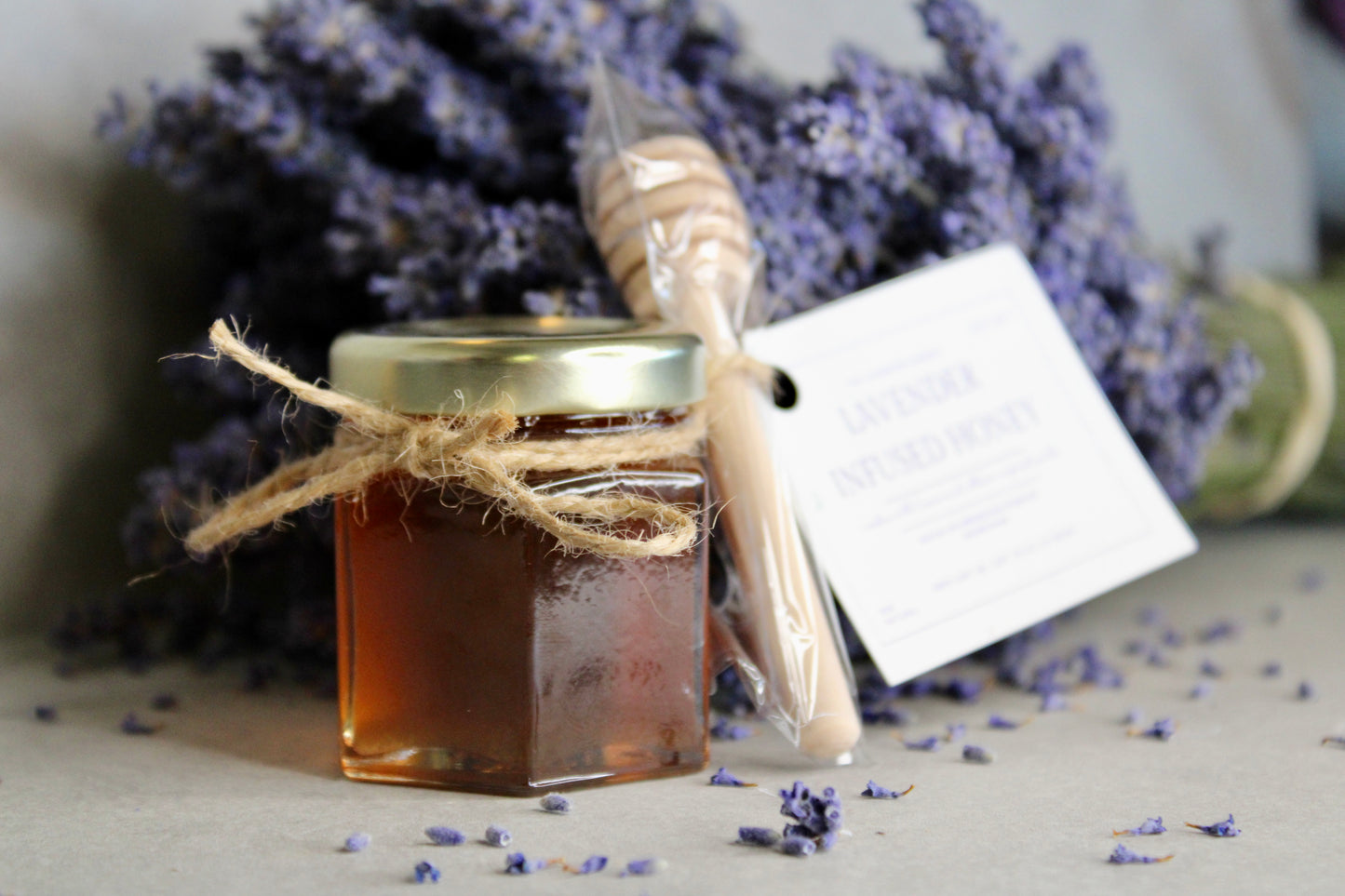 Lavender Infused Mini Honey 1.5 oz