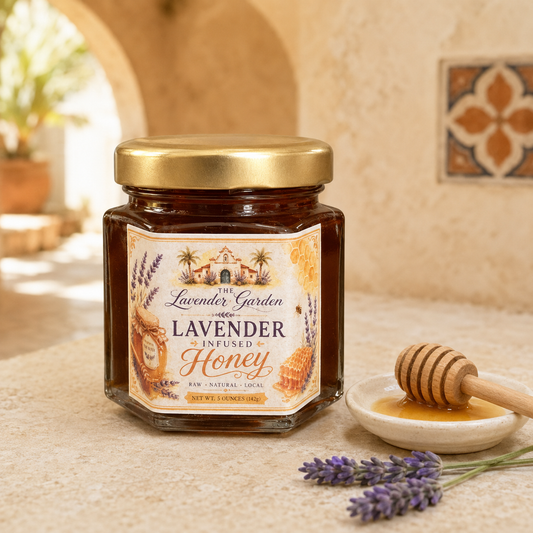 Lavender Infused Honey 5.5 oz