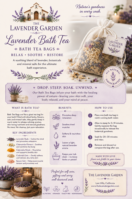 Lavender Bath Tea