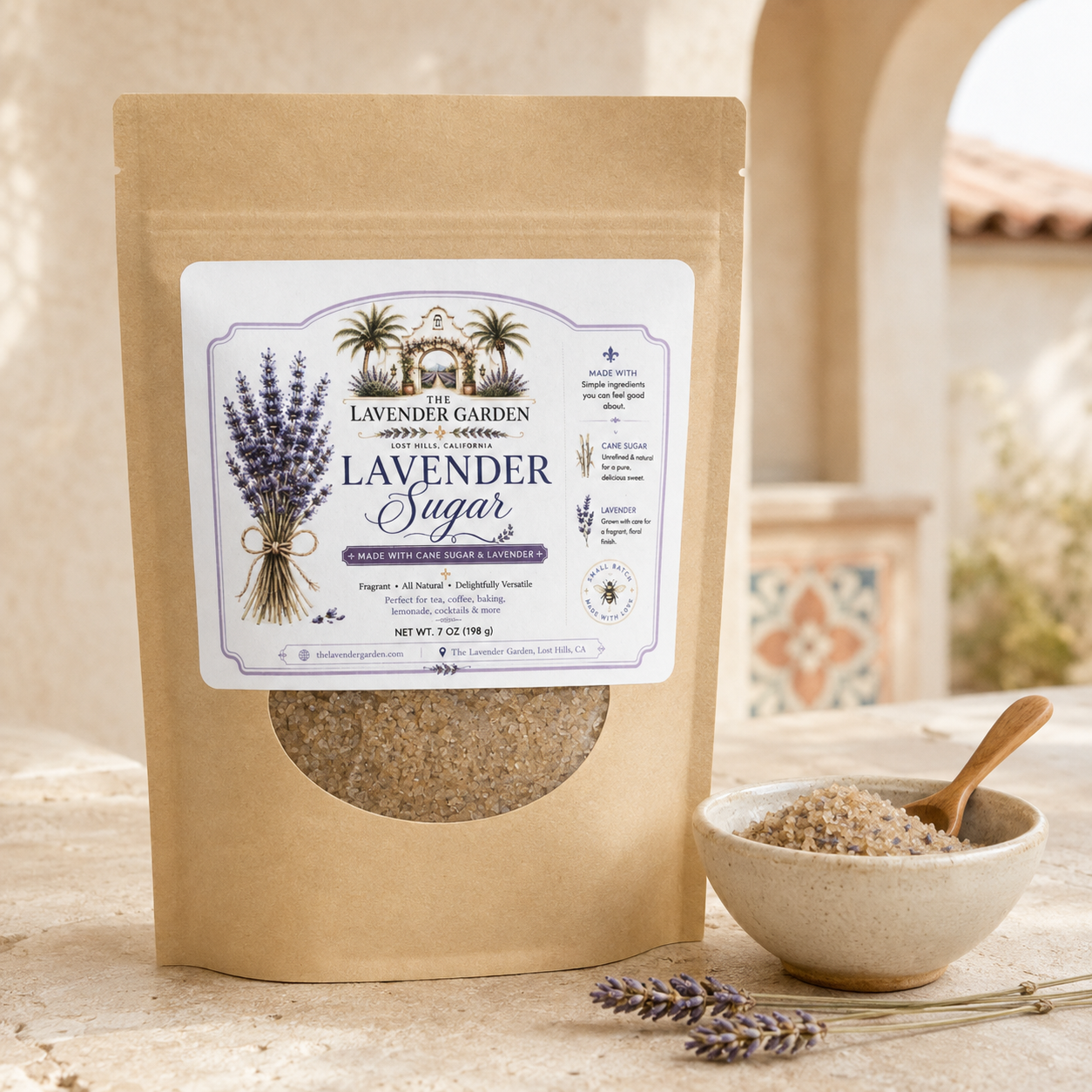 Lavender Sugar