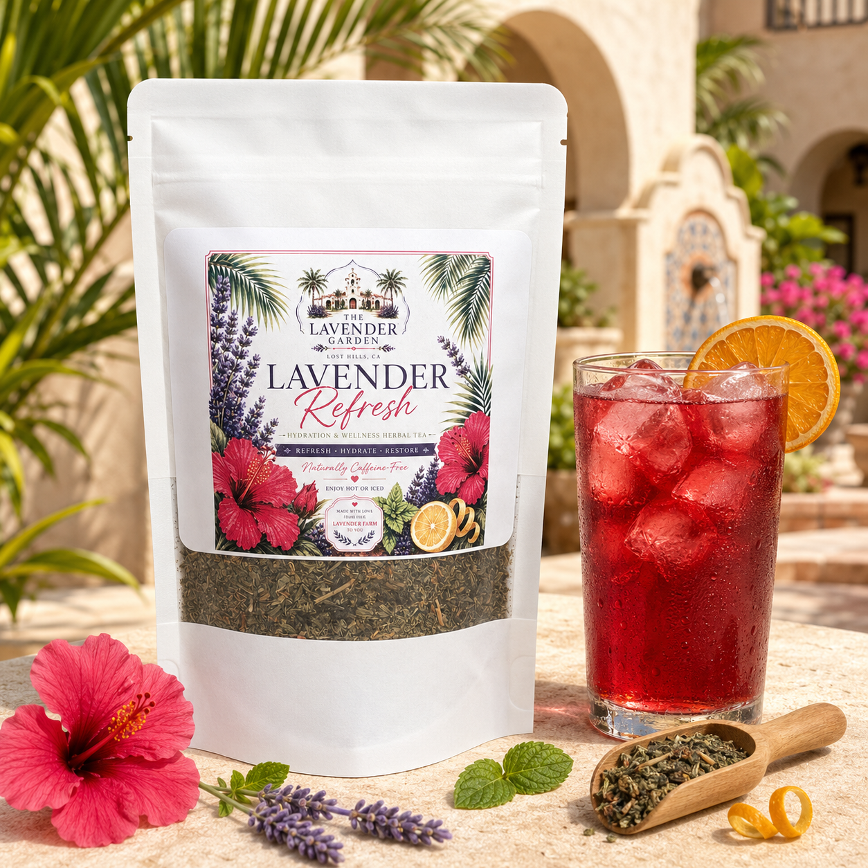 Lavender Refresh Herbal Tea