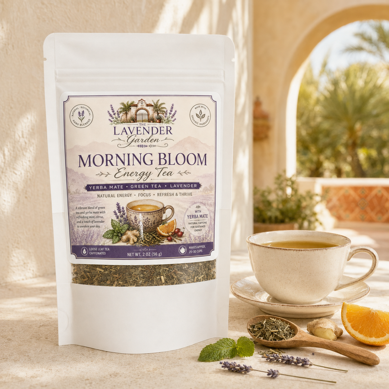 Morning Bloom Energy Tea