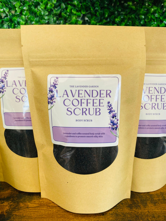 Lavender Coffee Body Scrub